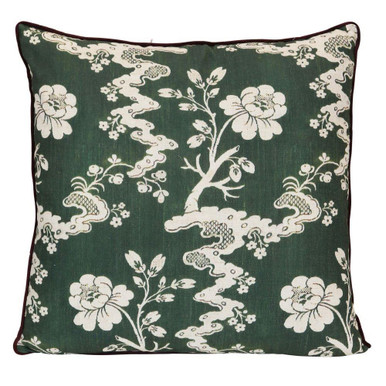 Chinoiserie Blooming Garden Pillow 22 Inch and 22 Inch Wide by Stylecraft - DFS10264DS