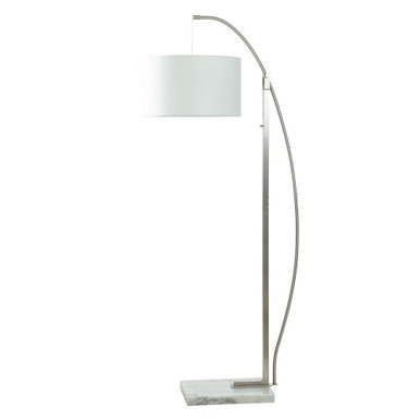 Ellison 1 Light Arc Floor Lamp 65.75 Inch Tall X 17 Inch Wide by Stylecraft - KHL74357DS