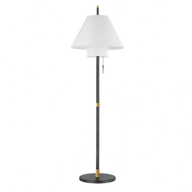 Glenmoore 1 Light Floor Lamp 66.25 x 20 Inches by Hudson Valley - PIL1899401-AGB/DB