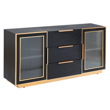 Aurelia 2 Door 3 Drawer Sideboard 30.3 Inch and 60 Inch Wide by Stylecraft - SF27309DS
