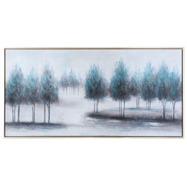 Secluded Framed Wall Art 23.6 Inch Tall and 47.2 Inch Wide by Stylecraft - WI34493DS
