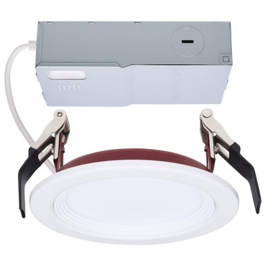 ColorQuick 10W LED Slim Fit Step Baffle Downlight 4.74 Inch Wide by Satco - S11865R1