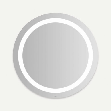 Vitality 40 Inch Round Lighted Mirror with Defogger by Robern - YM0040CIFPD_1
