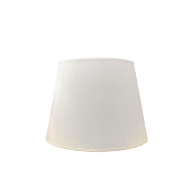 Homespun Rolled EdgeHardback Tapered Empire Shade 17.5 Inch Wide by Stiffel - ST216
