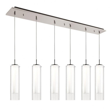 Verona 96W LED Pendant 23.63 Inch Tall and 5.13 Inch Wide by Kuzco - MP41305BN-06