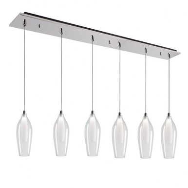 Victoria 17W LED Pendant 11 Inch Tall and 5.13 Inch Wide by Kuzco - MP3004CH-06