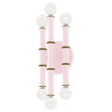 Kane 6 Light Up/Down Wall Sconce 12 Inch and 5.25 Inch Wide by Robert Abbey - 76