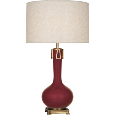 Athena 1 Light Table Lamp 31.63 Inch Tall and 9 Inch Wide by Robert Abbey - 992