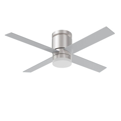 Ross 4 Blade Flush Ceiling Fan with Light Kit 12 X 52 Inch Wide by AFX - RSSN524LD