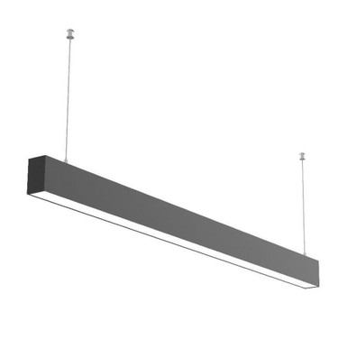 LIN 30W LED Slim Linear Pendant 2.88 Inch Tall and 48 Inch Wide by Jesco - KITPLINSLDI4FT