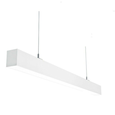 LIN 60W LED Linear Pendant 3.25 Inch Tall and 96 Inch Wide by Jesco - KIT-PLINDI8FT