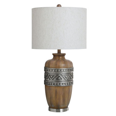 Frank 1 Light Table Lamp 32 Inch Tall and 16 Inch Wide by Stylecraft - KHL335224