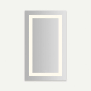 Vitality 40 Inch Rectangular Lighted Mirror with Defogger by Robern - YM2440RCFPD_1