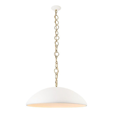 Grant 1 Light Pendant 9.88 Inch Tall and 27.63 Inch Wide by Alora - PD423028