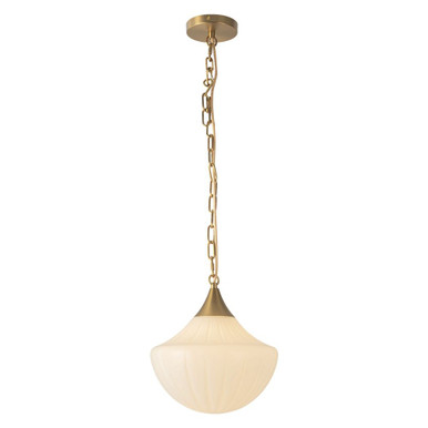 Farrah 1 Light Pendant 12.88 Inch Tall and 11.88 Inch Wide by Alora - PD651012-1