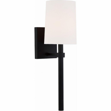 Bromley 1 Light Candle Style Wall Sconce by Crystorama - BRO-451