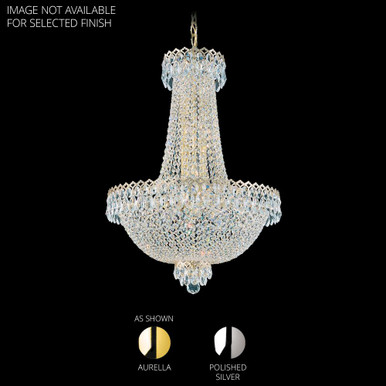 Camelot 12 Light Pendant 28 Inch and 19.5 Inch Wide by Schonbek Signature - 2622