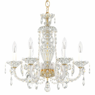 Sterling 6 Light Chandelier 22.5 Inch X 21 Inch Wide by Schonbek Signature - 2994