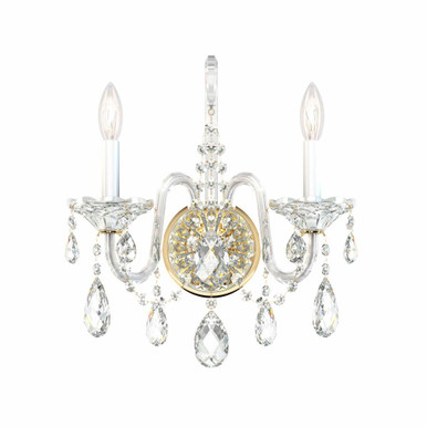 Sterling 2 Light Wall Sconce 16.5 X 15.5 Inch Length by Schonbek Signature - 2991