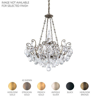 Renaissance 8 Light Pendant 35 Inch X 26.5 Inch Wide by Schonbek Signature - 3787