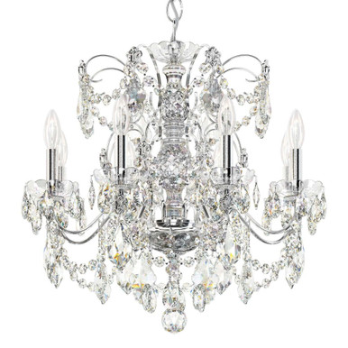 Century 8 Light Chandelier 21.5 Inch and 24 Inch Wide by Schonbek Signature - 1707