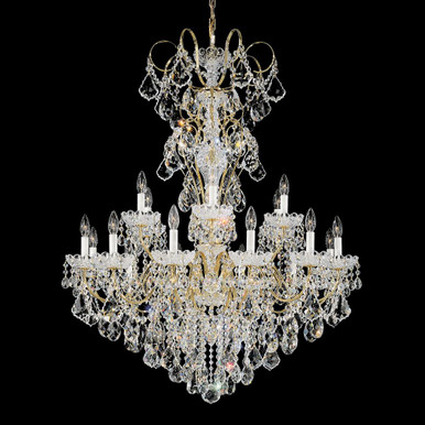 New Orleans 18 Light Chandelier 44 X 36 Inch Wide by Schonbek Signature - 3660