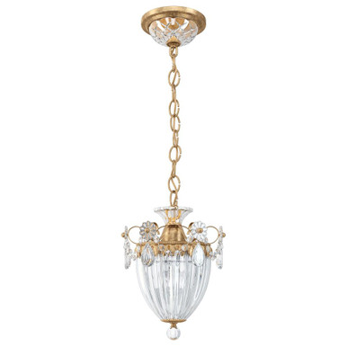 Bagatelle 1 Light Pendant 9.5 Inch Tall X 8 Inch Wide by Schonbek Signature - 1241