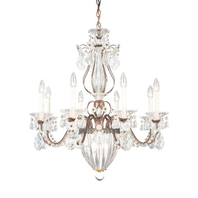 Bagatelle 11 Light Chandelier 29 X 26.5 Inch Wide by Schonbek Signature - 1248