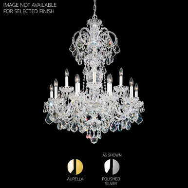 Olde World 15 Light Chandelier 40 X 32 Inch Wide by Schonbek Signature - 6814