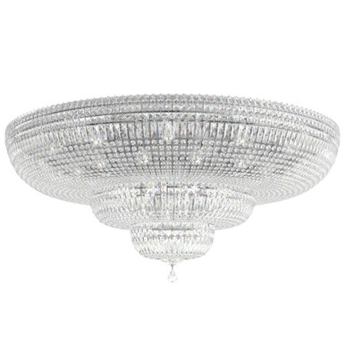 Petit Crystal Deluxe 36 Light Flush Mount 48 Inch by Schonbek Signature - 5897