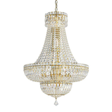 Petit Crystal Deluxe 20 Light Chandelier 31 Inch Tall by Schonbek Signature - 6616