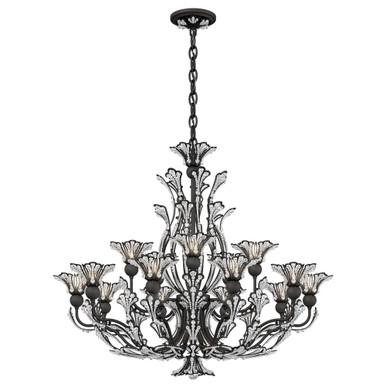Rivendell 16 Light Chandelier 27 Inch X 32 Inch Wide by Schonbek Signature - 7864