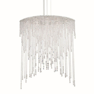 Chantant 8 Light Linear Chandelier 52 X 22 Inch Wide by Schonbek Signature - CH4813N