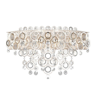 Circulus 4 Light Wall Sconce 16.5 X 24.5 Inch Length by Schonbek Signature - DR2440N