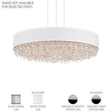 Eclyptix 31W 1 LED Pendant 4.5 Inch and 24 Inch Wide by Schonbek Signature - S6324-S