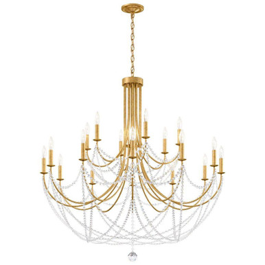 Verdana 18 Light Chandelier 42.5 Inch X 43 Inch Wide by Schonbek Signature - RJ1018N