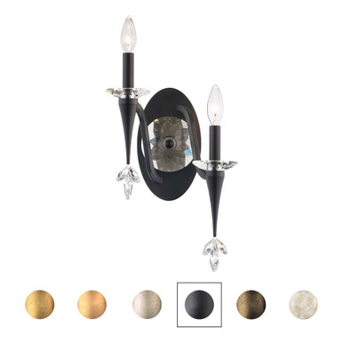 Waverly 2 Light Right WallSconce 20 X 7.5 Inch Wide by Schonbek Signature - S47502