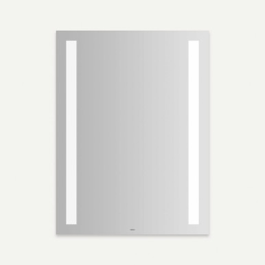 Vitality 30 Inch Rectangular Lighted Mirror with Defogger by Robern - YM3040RCFPD_1