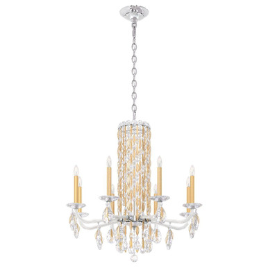 Siena 8 Light Chandelier 31 Inch Tall X 30 Inch Wide by Schonbek Signature - RS83081N