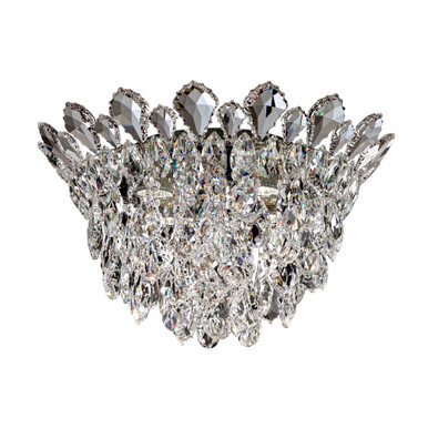 Trilliane Strands 4 Light Flush Mount 17 Inch Wide by Schonbek Signature - TR1201N