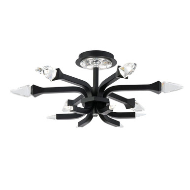 Plumeria 3.3W 6 LED Semi Flush Mount 23.9 Inch Wide by Schonbek Beyond - BFM25524