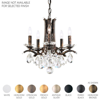 Vesca 5 Light Pendant 15.5 Inch Tall and 15 Inch Wide by Schonbek Signature - VA8304N
