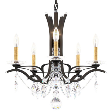 Vesca 5 Light Chandelier 20 Inch Tall X 23 Inch Wide by Schonbek Signature - VA8355N