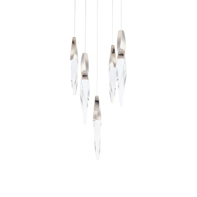 Kindjal 8.2W 5 LED Pendant 20 Inch Tall and 17 Inch Wide by Schonbek Beyond - BPD13205