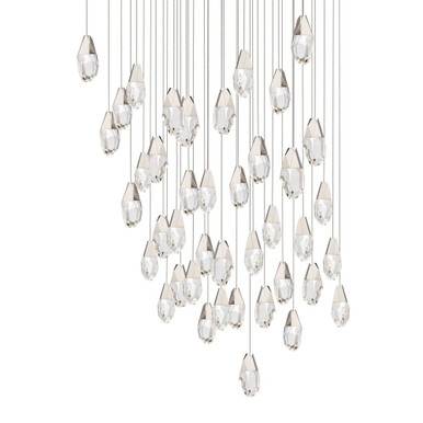 Martini 7.9W 41 LED Pendant 7 Inch Tall and 36 Inch Wide by Schonbek Beyond - BPD20241S