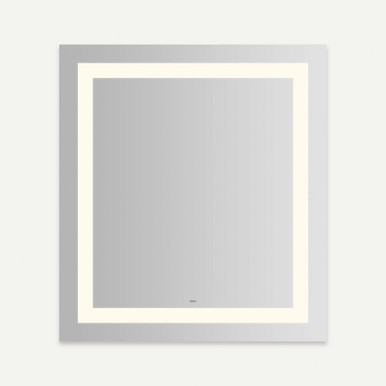 Vitality 36 Inch Rectangular Lighted Mirror with Defogger by Robern - YM3640RCFPD_1