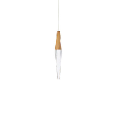 Kindjal 9W 1 LED Mini Pendant 14 Inch and 5.9 Inch Wide by Schonbek Beyond - BPD13214