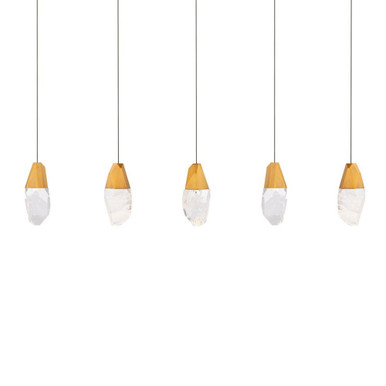 Martini 8W 5 LED Pendant 7 Inch Tall and 5.5 Inch Wide by Schonbek Beyond - BPD20205L