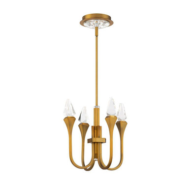Plumeria 3.8W 4 LED Pendant 11.5 Inch and 12 Inch Wide by Schonbek Beyond - BPD25512
