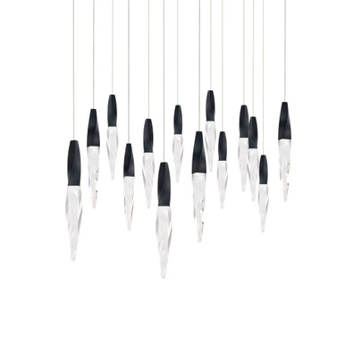 Kindjal 7.9W 14 LED Pendant 18 Inch Tall X 9.5 Inch Wide by Schonbek Beyond - BPD13214L
